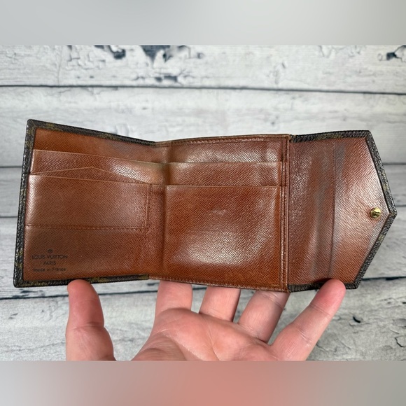 Louis Vuitton Portefeiulle Elise Trifold Wallet Monogram Canvas Leather - Picture 10 of 14